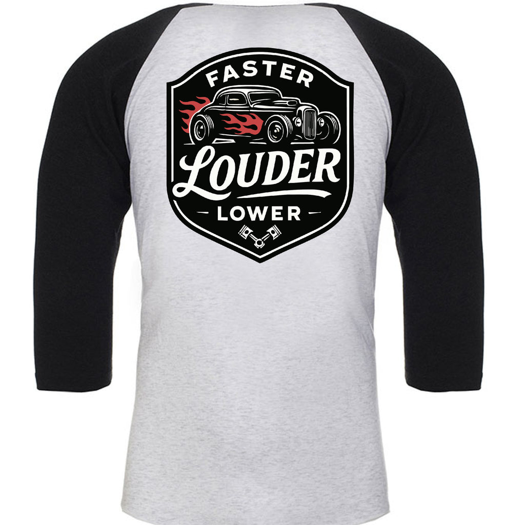 Vintage Black/ Heather White - BACK