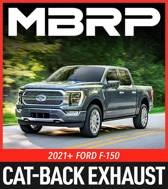 MBRP 3-inch Cat-Back Exhaust: 2021+ Ford F-150