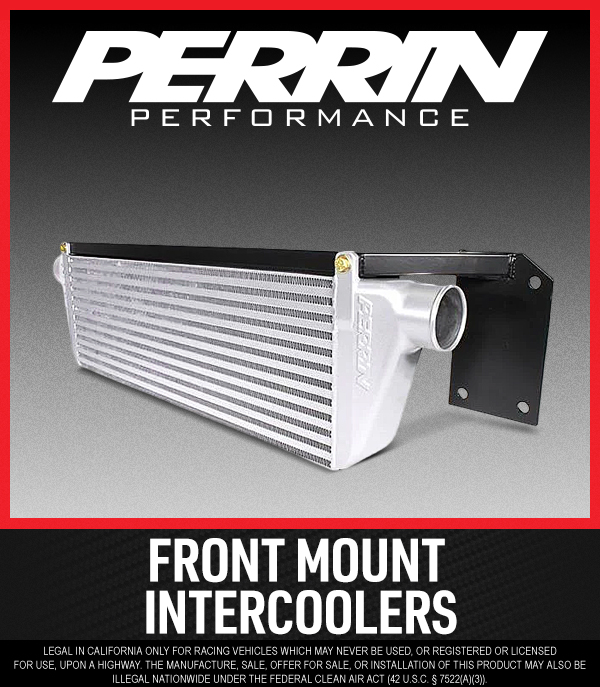 PERRIN Performance Front Mount Intercoolers Now Available