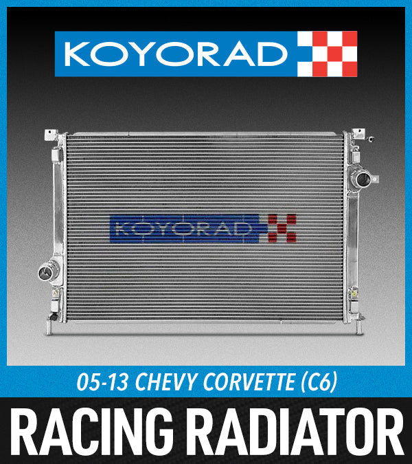 Koyorad Radiator: 2005–2013 Chevrolet Corvette (C6)