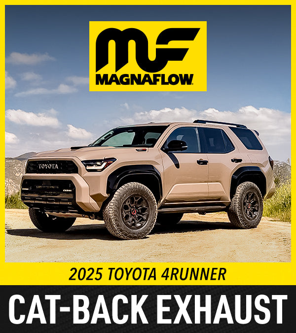 MagnaFlow Overland Series Cat-Back Exhaust System: 2025 Toyota 4Runner