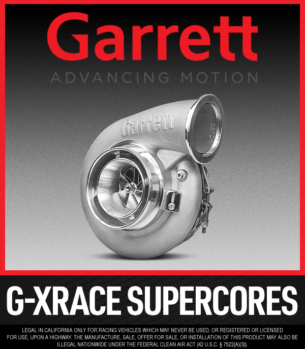Garrett Motion G-XRace Supercores