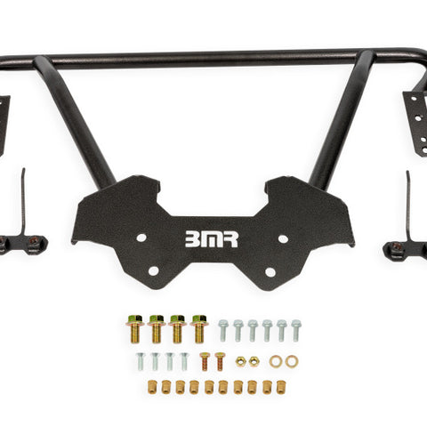 BMR Suspension 64-72 GM A-Body Front Reinforcement Brace - Black Hammertone