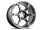 Advan RG-4 18x9.5 +45 5x114.3 Racing Hyper Black and Ring Wheel