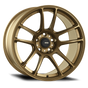 Konig Heliogram 19X8.5 5X114.3 ET42 Matte Bronze Knurled Bead Flow Formed