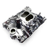 Edelbrock Pontiac 326-455 Performer RPM Intake Manifold - Chrome Plasma Finish
