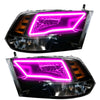 Oracle Lighting 09-18 RAM 1500 Sport Halo Headlights - Blk Housing w/No Controller