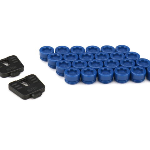 Wheel Mate SR45R Caps Set of 20 - Blue
