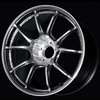 Advan RZIII 18x9.5 / +45 Offset / 5x120 BC / 72.5mm Bore / Hyper Platinum Black & Diamond Cut