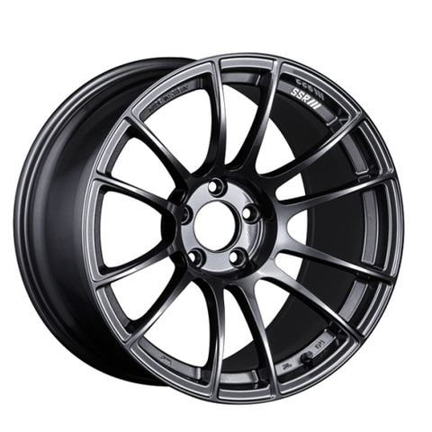 SSR GTX04 19x8.5 5x114.3 38mm Offset Dark Gunmetal Wheel