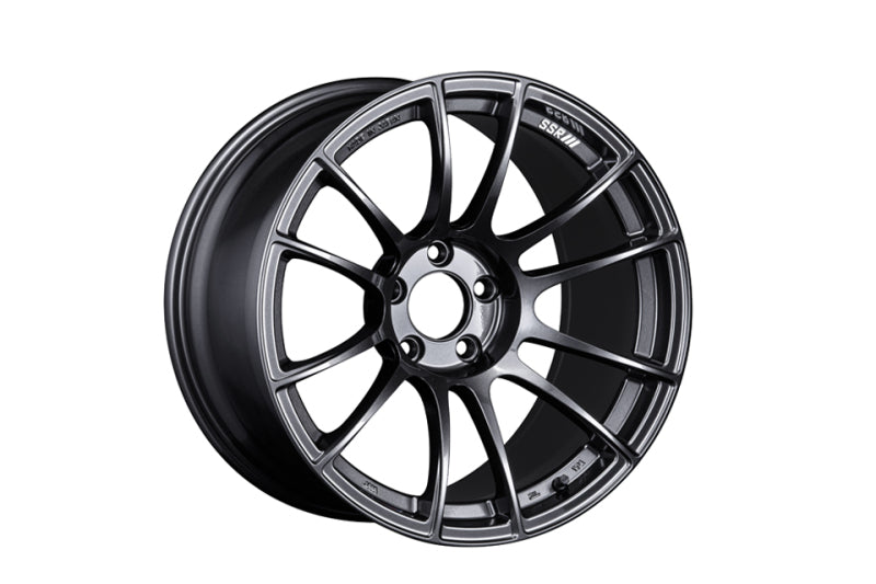 SSR GTX04 18x8.5 5x114.3 44mm Offset Dark Gunmetal Wheel