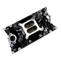 Edelbrock RPM Air-Gap Manifold for Small-Block Chevy Vortec - Black Plasma Finish