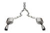 Corsa 24-25 Ford Mustang GT Xtreme 3in Cat-Back Dual Rear Exhaust w/4.5in Straight-Cut Polish Tips