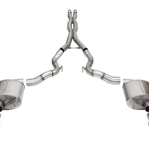 Corsa 24-25 Ford Mustang GT Xtreme 3in Cat-Back Dual Rear Exhaust w/4.5in Straight-Cut Polish Tips