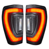 Oracle 19-23 GMC Sierra Black Series Flush Style LED Tail Lights - Factory Halogen