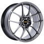 BBS RF 18x8 5x100 ET45 Diamond Black Wheel -70mm PFS/Clip Required