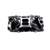Edelbrock RPM Air-Gap Intake Manifold for Big-Block Chevy Oval Port - Black Plasma Finish