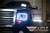 Oracle Ford F-150/Raptor 09-14 Halo Kit - ColorSHIFT w/ Simple Controller