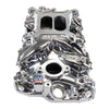 Edelbrock Chevy SB Performer EPS Intake Manifold w/ Oil Fill Tube - Chrome Plasma