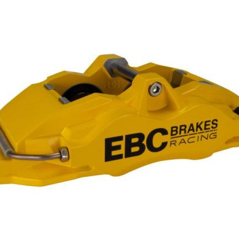 EBC Racing 05-11 Ford Focus ST (Mk2) Front Left Apollo-4 Yellow Caliper