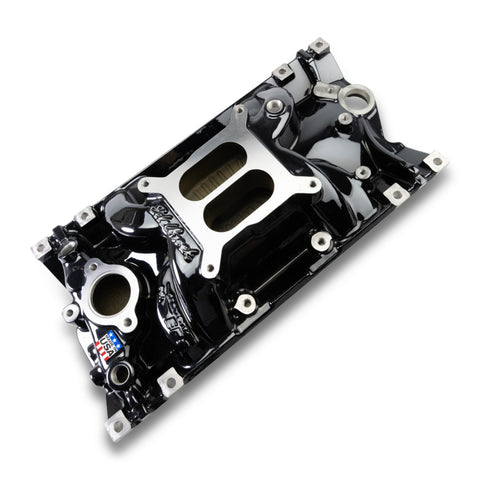 Edelbrock Chevy Vortec SB Performance EPS Manifold - Black Plasma Finish