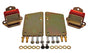 Energy Suspension Ls Conversion Motor Mount Set - Red