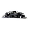 Edelbrock 65-90 BB Chevy Oval Port Heads Performer 2-O Manifold - Black Plasma