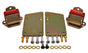 Energy Suspension Ls Conversion Motor Mount Set - Red