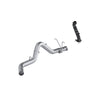 MBRP 15-16 Chevy Silverado / GMC Sierra 2500/3500HD 4in OD CatBack Single Side Exit w/ Downpipe - AL
