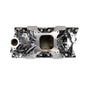 Edelbrock Chevy SB Victor Jr. 23 Degree Intake Manifold - Chrome Plasma Finish