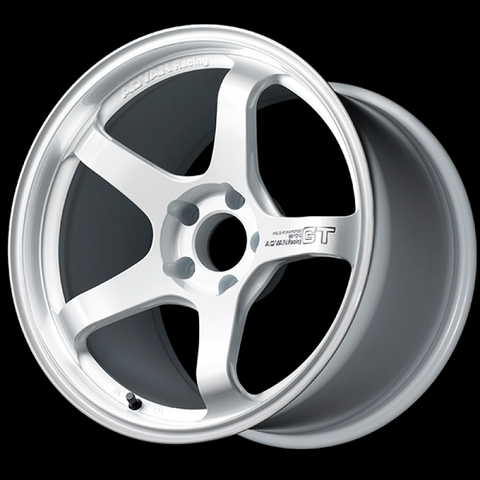 Advan GT Beyond 18X9.5 / +38 Offset / 5x120 BC / +38mm Bore / Racing White