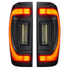 Oracle 19-23 GMC Sierra Black Series Flush Style LED Tail Lights - Factory Halogen