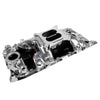 Edelbrock RPM Air-Gap Intake Manifold for Big-Block Chevy Oval Port - Chrome Plasma Finish