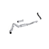 MBRP 06-07 Chevy Silverado / GMC Sierra 2500/3500HD 4in OD CatBack Single Side Exit w/ Downpipe - AL