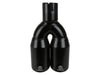 aFe Takeda 304 Stainless Steel Clamp-on Exhaust Tip Black 2-1/2ininlet x 3-1/2in Outlet X 12in L
