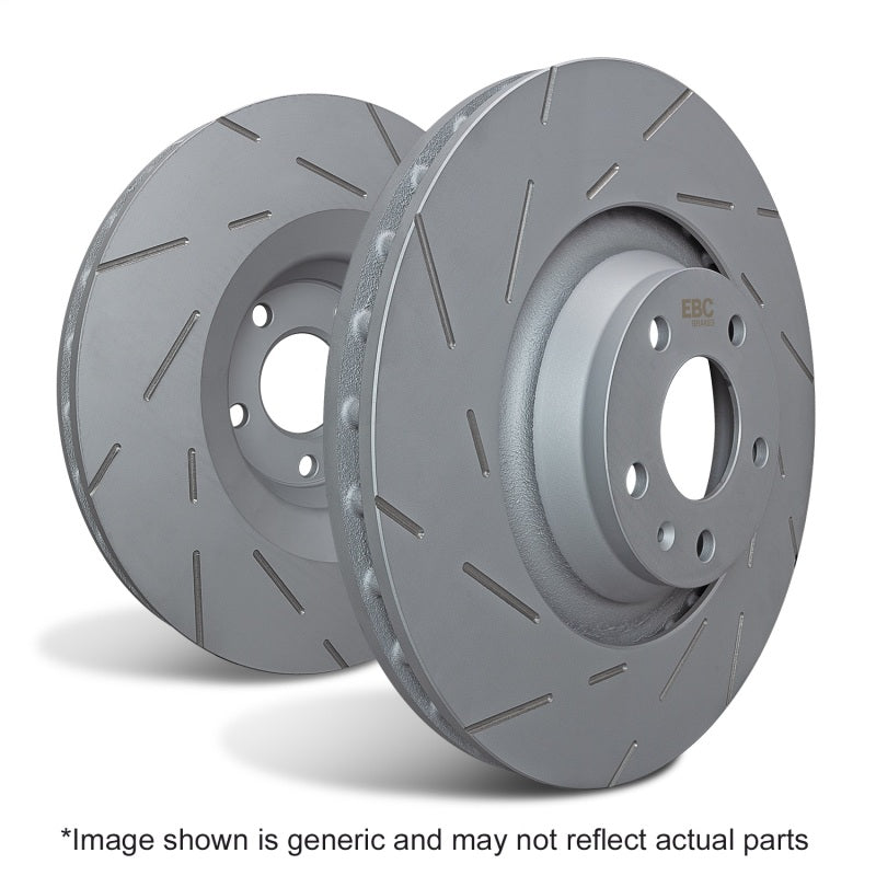 EBC 2019+ Volvo S60 T5 USR Slotted Front Rotors