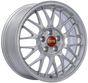 BBS RG-F 16x7 5x100 ET35 Sport Silver Wheel -70mm PFS/Clip Required