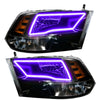 Oracle Lighting 09-18 RAM 1500 Sport Halo Headlights - Blk Housing w/No Controller