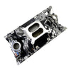 Edelbrock RPM Air-Gap Manifold for Small-Block Chevy Vortec - Chrome Plasma