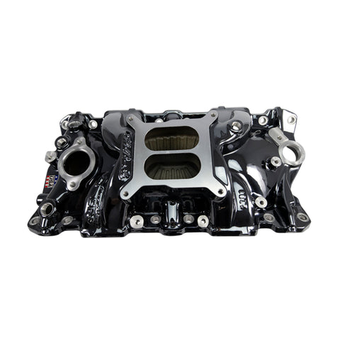 Edelbrock 55-86 Chevy SB Performer EPS Intake Manifold - Black Plasma Finish