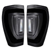 Oracle 19-23 GMC Sierra Black Series Flush Style LED Tail Lights - Factory Halogen