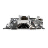 Edelbrock Chevy SB Victor Jr. 23 Degree Intake Manifold - Chrome Plasma Finish
