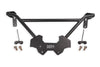BMR Suspension 64-72 GM A-Body Front Reinforcement Brace - Black Hammertone