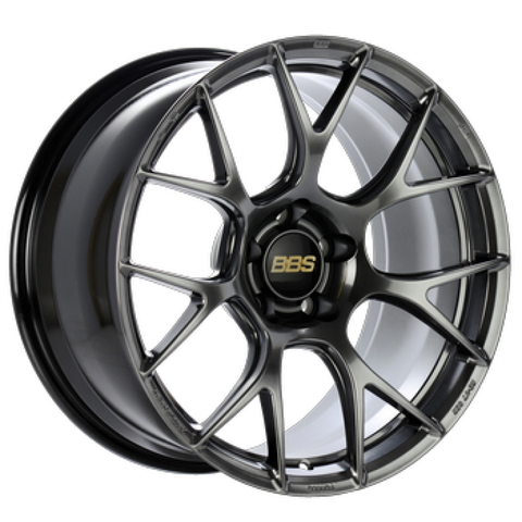 BBS RE-V7 18x9.5 5x114.3 ET38 Diamond Black Wheel -82mm PFS/Clip Required
