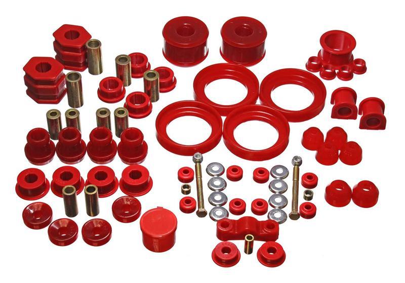 Energy Suspension 81-87 Chevy/GMC 4WD (W/ Stock Front Springs) Black Hyper-flex Master Bushing Set