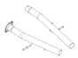 Corsa 2018-2024 Dodge Durango SRT Sport to Xtreme Non-Resonated Head Pipe Conversion Kit