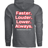 DARK HEATHER - BACK